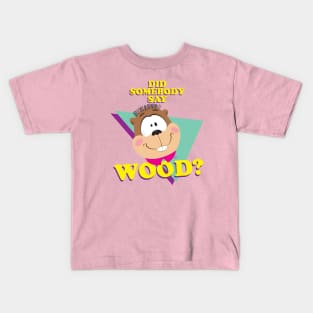 Did somebody say... Kids T-Shirt